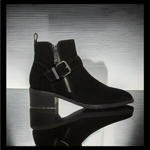 Sexy Blondo Women Susan Double Sided Zipper & Buckle Waterproof Cow Suede US 5.5